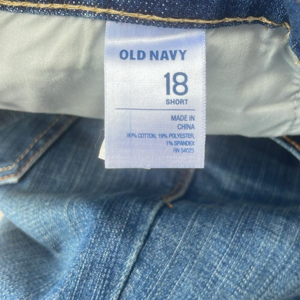 Old Navy DIVA jeans size 18 short - Picture 3 of 9
